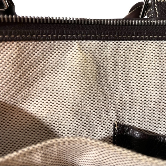 Dooney & Bourke Pebbled Leather All Weather Leather Bag/Satchel, Minimalist - Picture 17 of 17